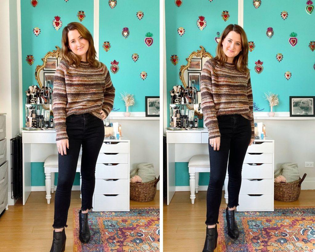 RD Style Multi Stripe Sweater | Nuuly Clothing Review