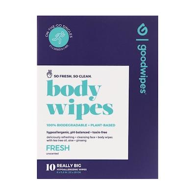 Goodwipes Really Big Body Wipes | The Best Post-Workout Skincare Routine