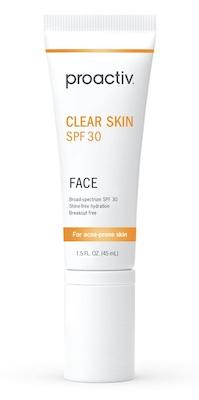 Proactiv Clear Skin Face Sunscreen Moisturizer
