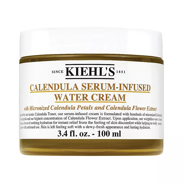 The Kiehl’s Calendula Serum-Infused Water Cream, one of the best Kiehl's products