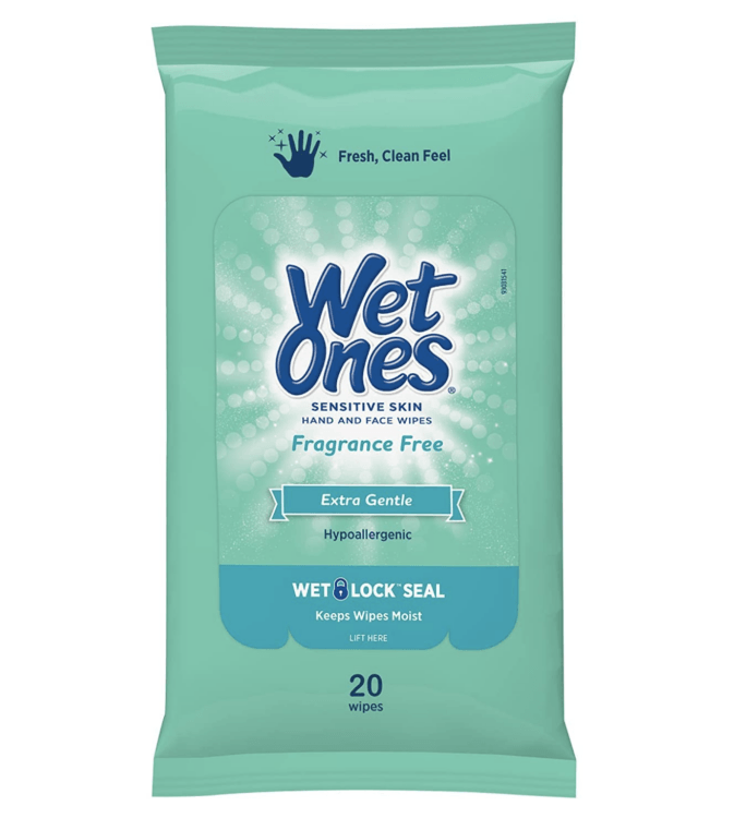 wet wipes Beach Bag Essentials