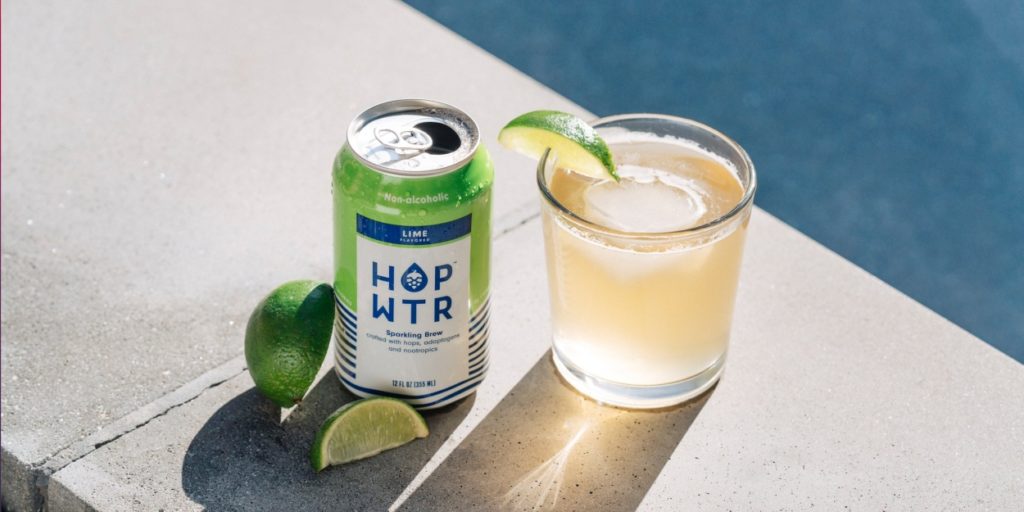 HOP WTR Non Alcoholic Drinks For Summer