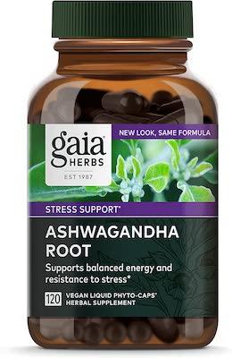 Gaia Herbs Ashwagandha Root | Vitamins That Help With Acne