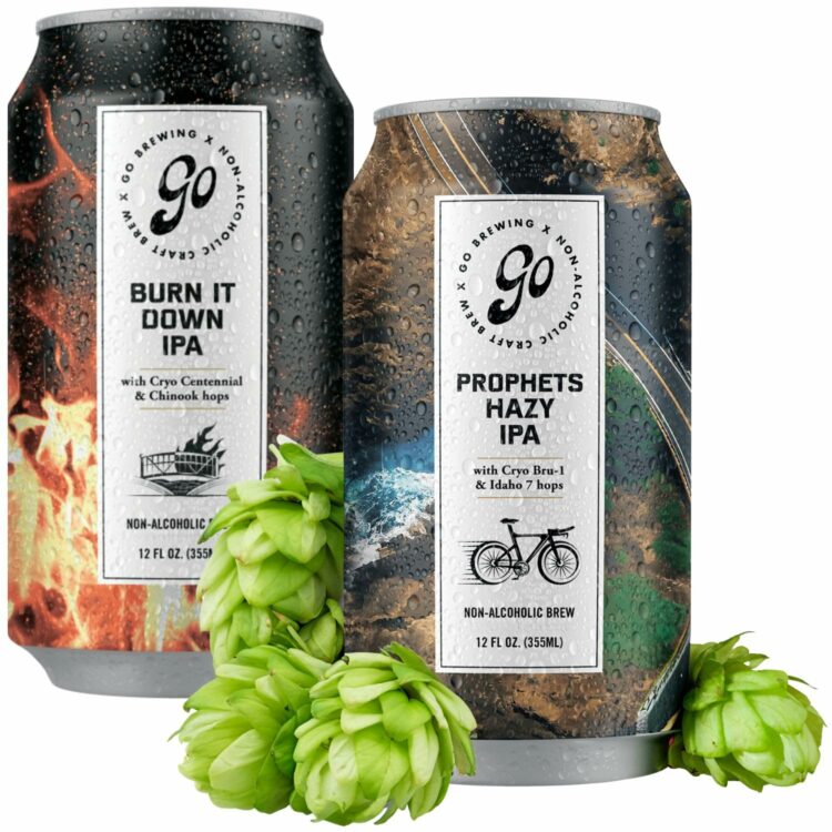 Go Brewing Burn It Down and Prophets Hazy IPAs