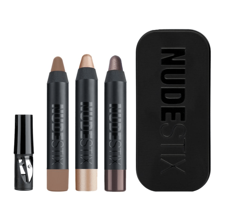 NUDESTIX Bright Nude Eyes Mini Kit - Minimalist travel makeup