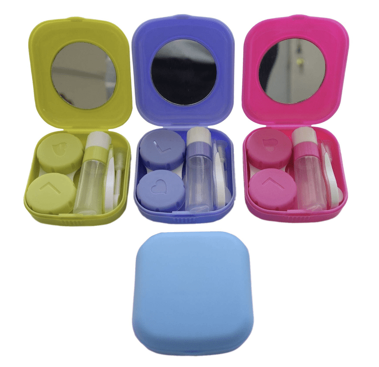 Erewa Colorful Contact Lens Case Kit
