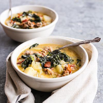Whole30 Zuppa Toscana | Healthy Recipes For Acne