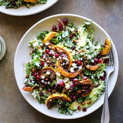 Southwest Delicata Squash Salad