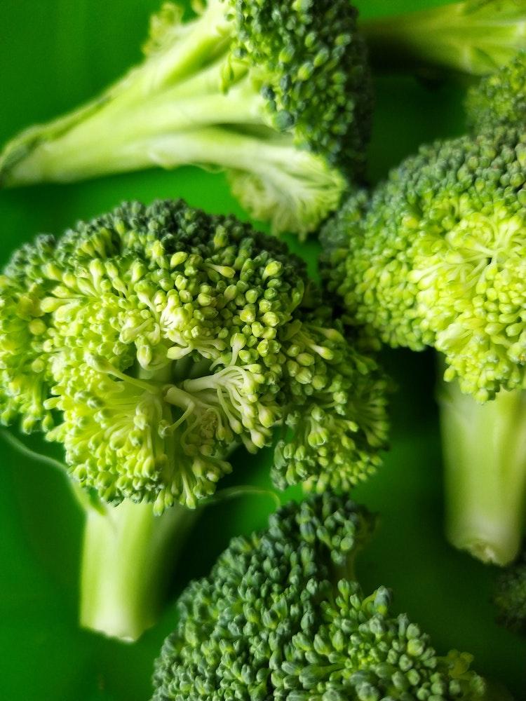 Broccoli, which is great for glowing skin