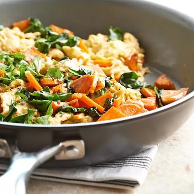 Egg and Sweet Potato Scramble