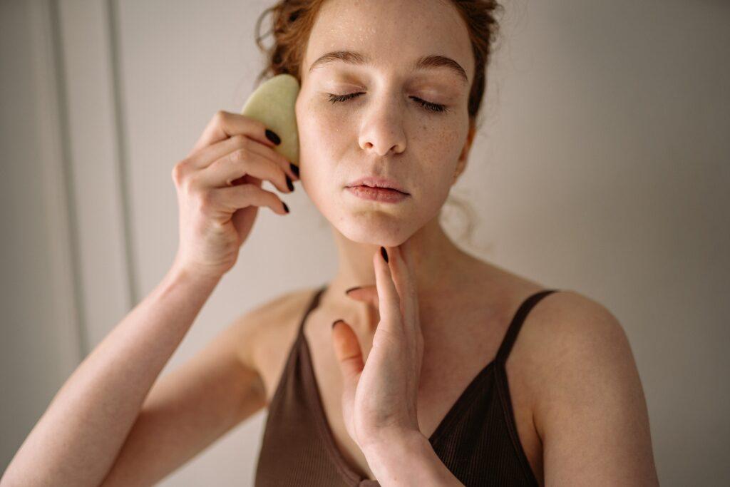 when to use gua sha in your skincare routine