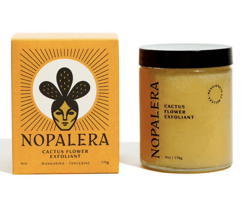 Nopalera Cactus Flower Exfoliant | Shower Routine for Glowing Skin