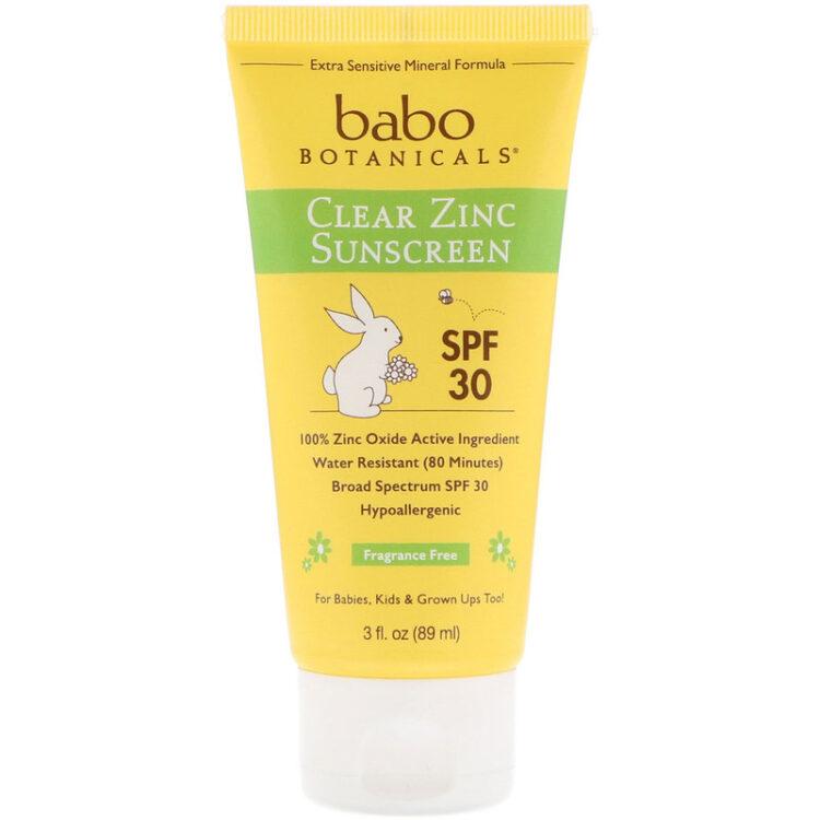 Babo Botanicals Zinc Sunscreen Lotion