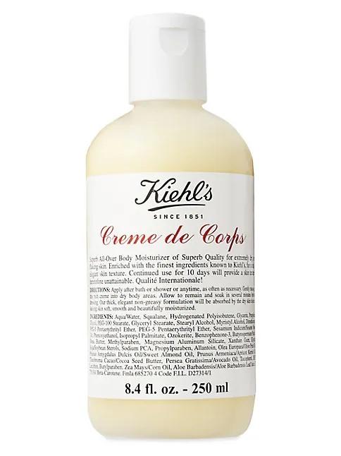 The Kiehl’s Creme de Corps Body Lotion with Cocoa Butter, one of the best Kiehl's products