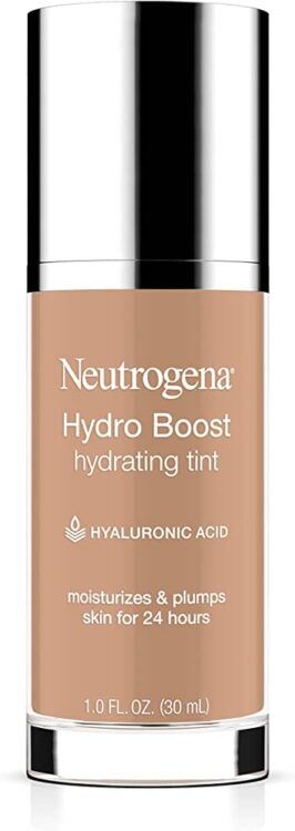 Neutrogena Hydro Boost Hydrating Tint Foundation with Hyaluronic Acid | Best Drugstore Foundation for Dry Skin