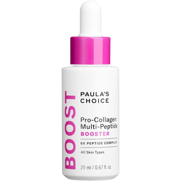 Is collagen good for acne? Paula's Choice Pro-Collagen Multi-Peptide Booster might be.