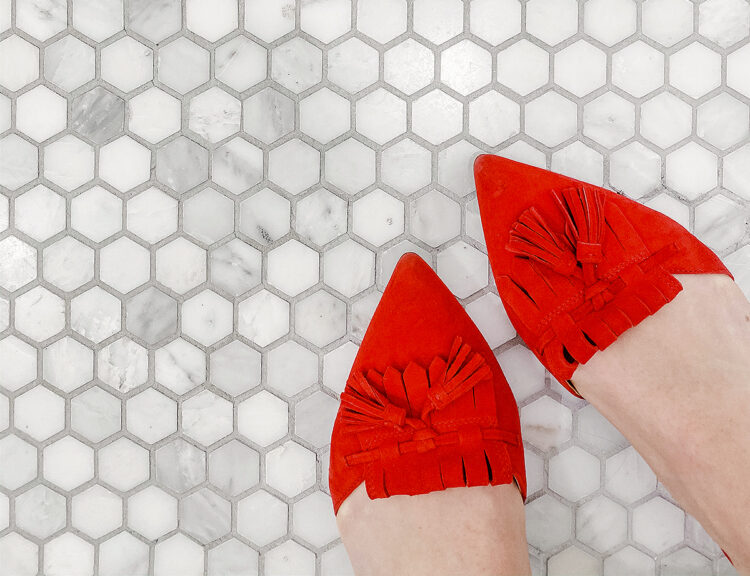 Red flats | Shoes To Wear With a White Dress