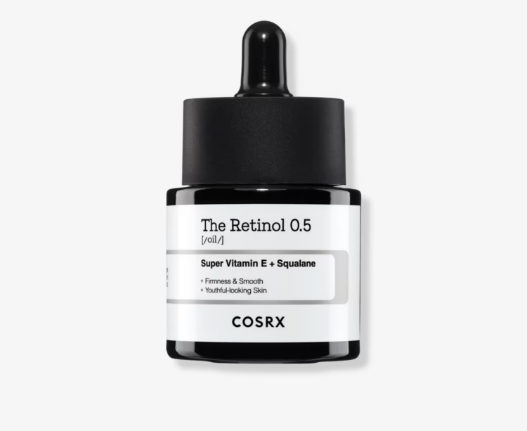 COSRX The Retinol 0.5 Oil with Super Vitamin E + Squalane