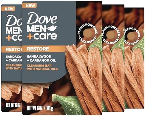 Dove Men+Care sandalwood soap | Best Bar Soaps for Men