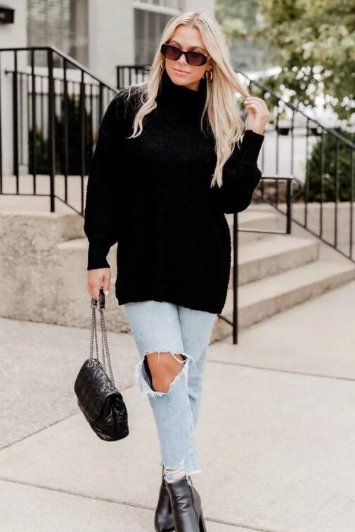 What to Wear with a Black Turtleneck Avoid Resembling Jobs