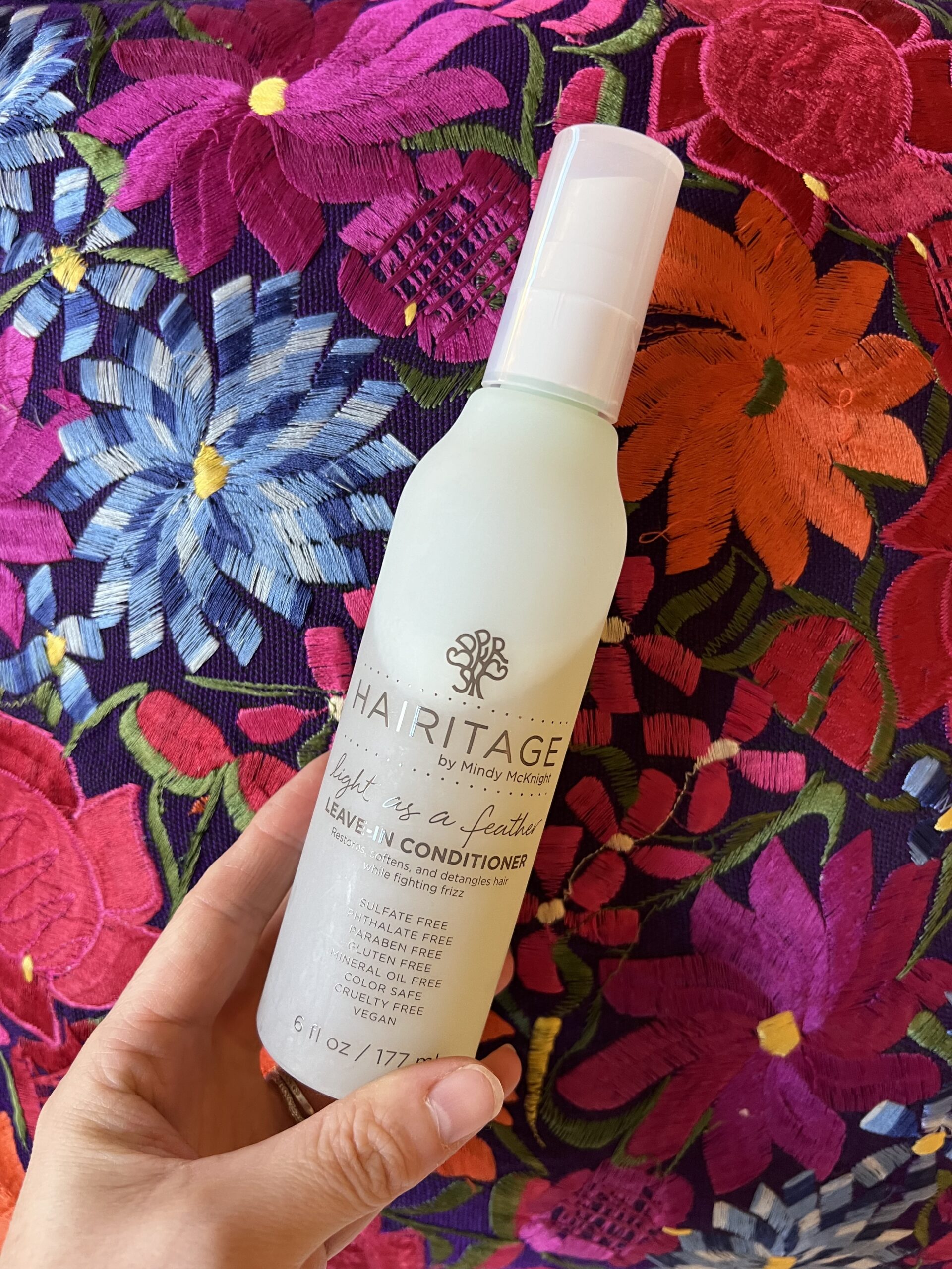 hairitage reviews leave-in conditioner