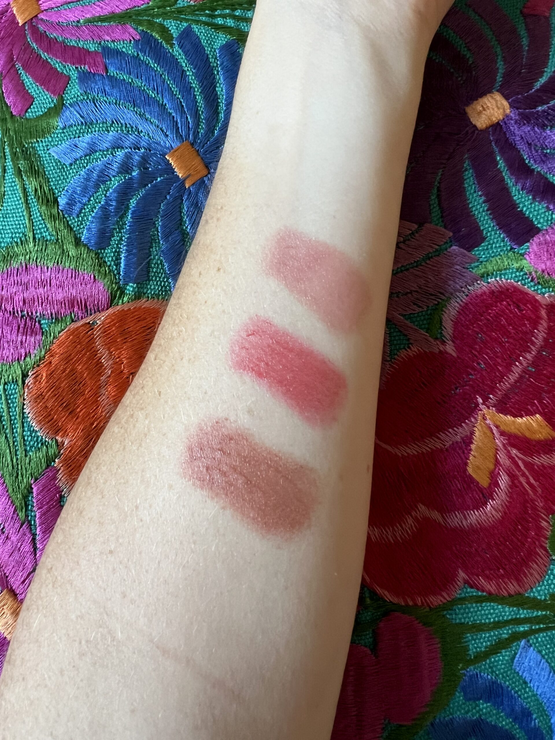 Flush Balm Cheek Colors swatches