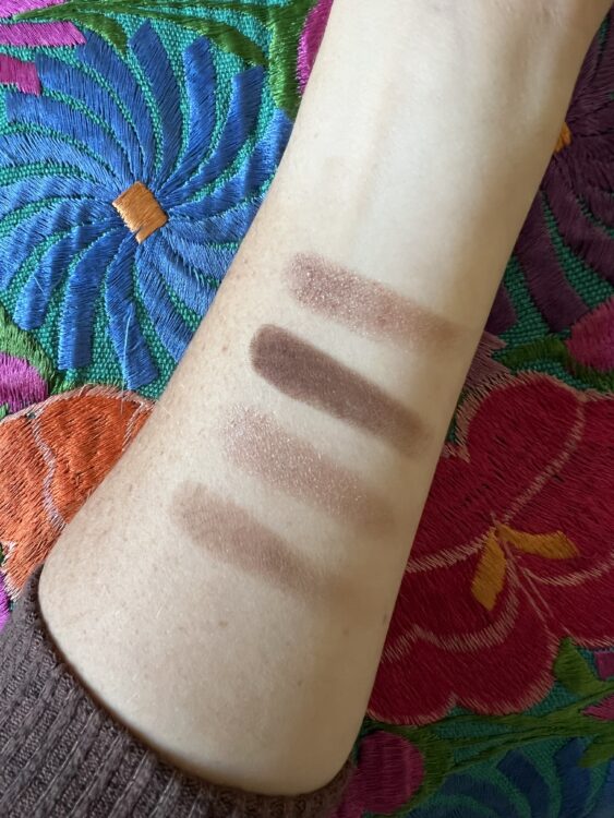 Dune and Staycation swatches