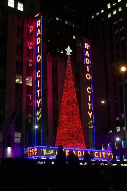 Radio City Music Hall, which is one of the best things to do in NYC for Christmas