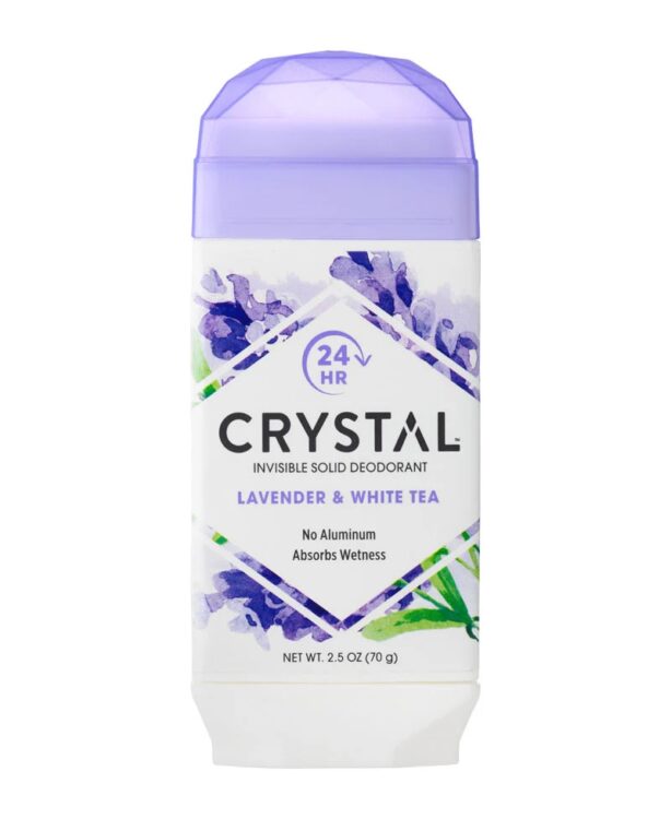 A shot of Crystal, which is one of the best natural deodorants for women