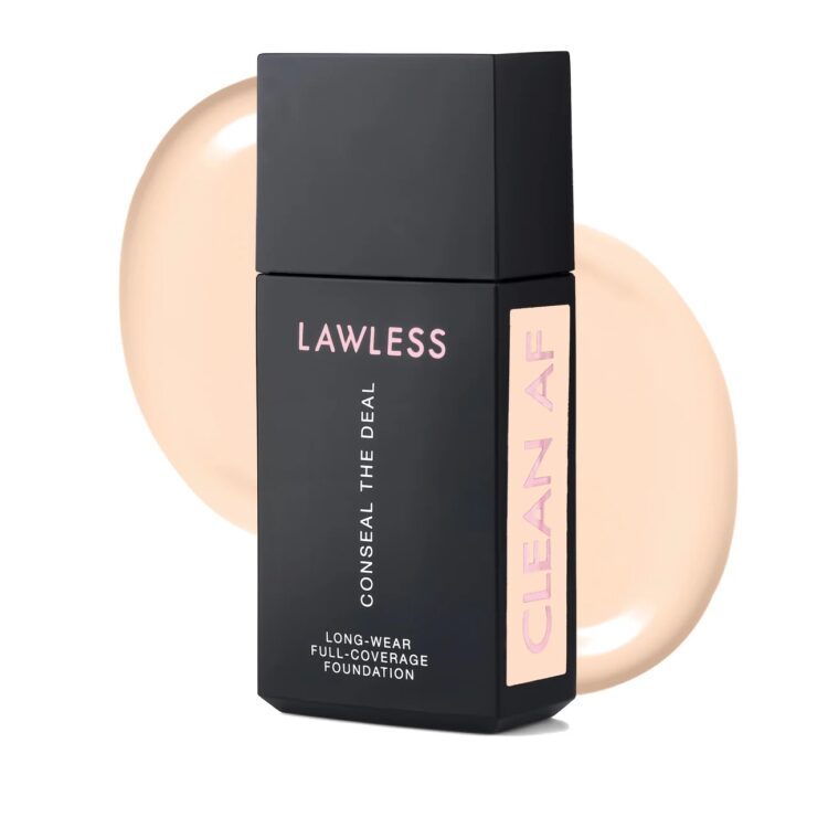 Lawless Conseal the Deal, which is a non-toxic foundation