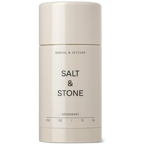 A shot of Salt & Stone, which is the best natural deodorant for women