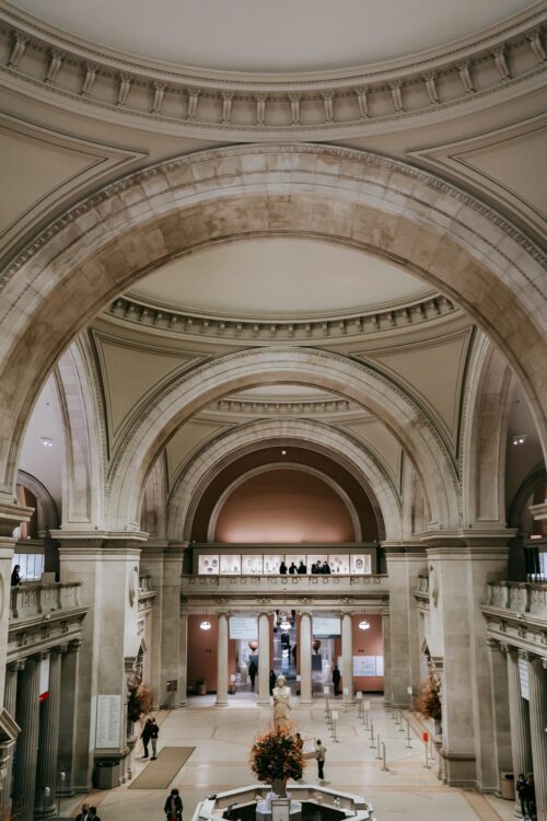 A photo of the interior of The Met, one of NYC'S best date ideas